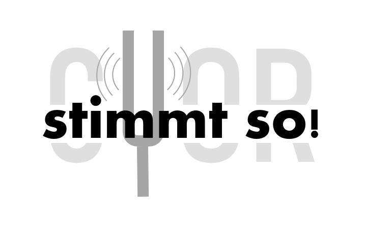 Logo des Chors Stimmt so!